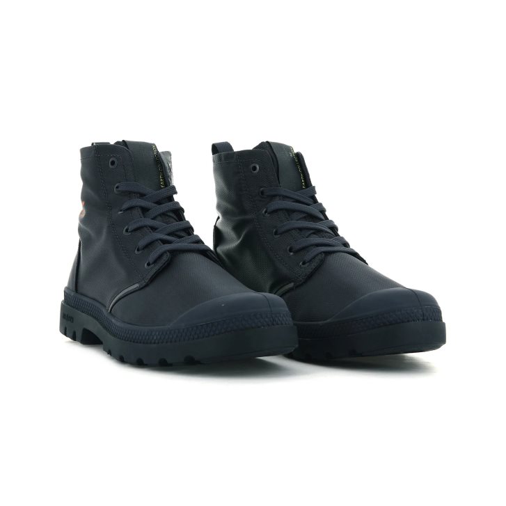 Palladium Pampa Lite+ Recycle WP+ Women's Boots Black | UK N286-VPG